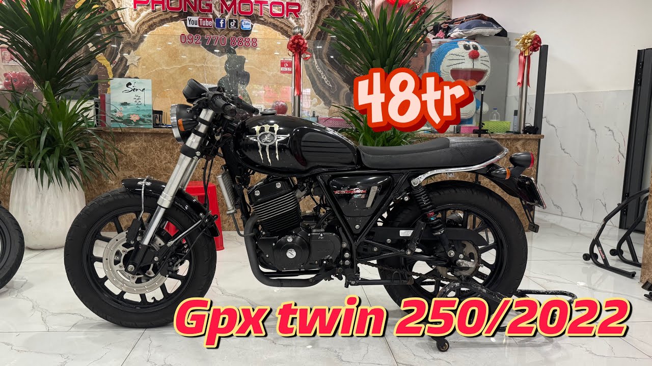 Phong moôtr:0927708888 GPX TWIN.250 BS:60A1-037.05 #phongmotor 