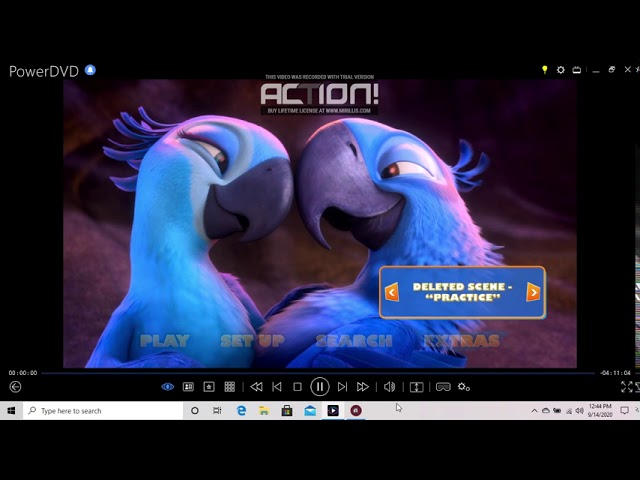 Rio 2 14 Blu Ray Menu Walkthrough 17 Re Print Youtube