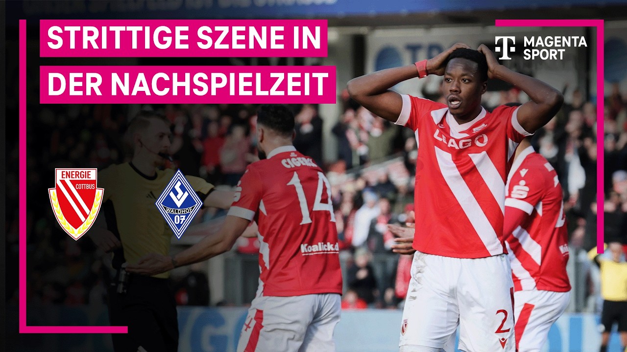 FC Energie Cottbus - SV Waldhof Mannheim | Highlights mit Live-Kommentar | 3. Liga | MAGENTA SPORT