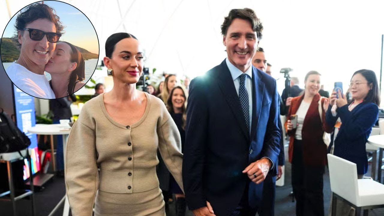Katy Perry Stuns at Davos With Justin Trudeau by Her Side
