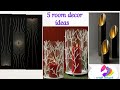 5 home decor ideas | 5 minute craft | craft | room ideas | art and craft |craft angel