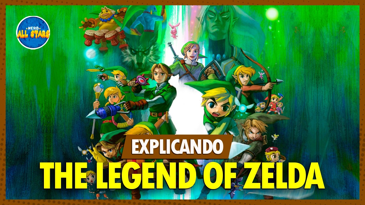 THE LEGEND OF ZELDA: Explicando toda a Linha do Tempo | Cronologia Completa