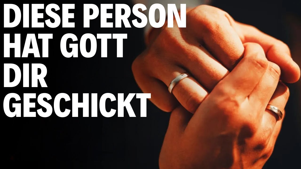 Gott bringt dir jemanden der auserwählt und berufen ist, dein Partner zu sein! Achte auf die Zeichen