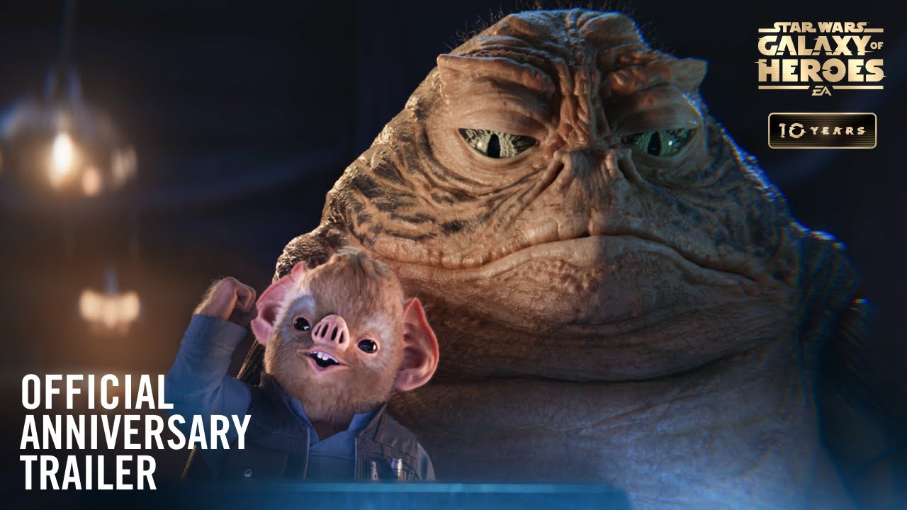STAR WARS™: Galaxy of Heroes – 10th Anniversary Celebration Trailer