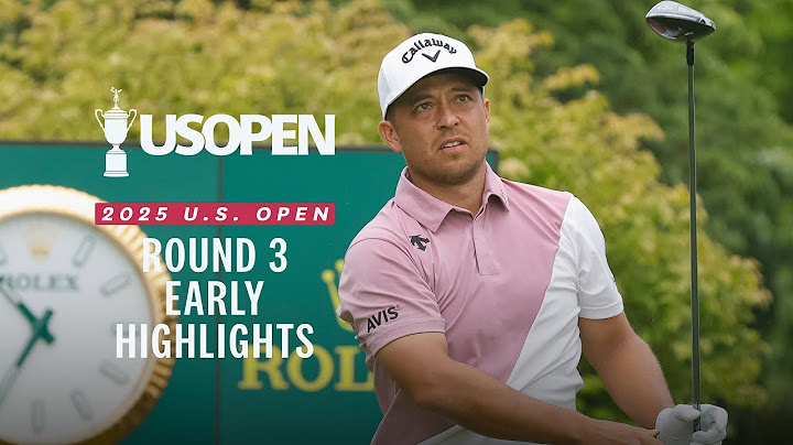 2025 U.S. Open Highlights: Round 3, Early