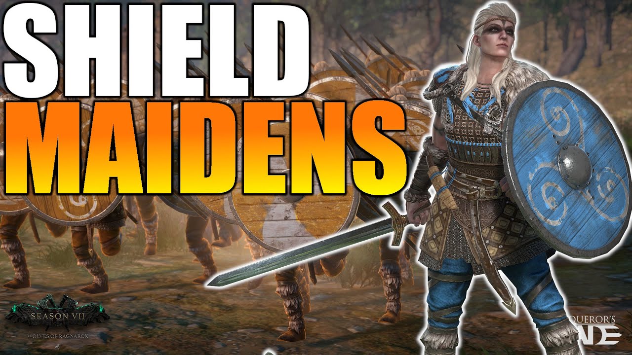 Conqueror's blade Season 7 : Shieldmaidens & Berserkers Unit Veterancy  Preview 