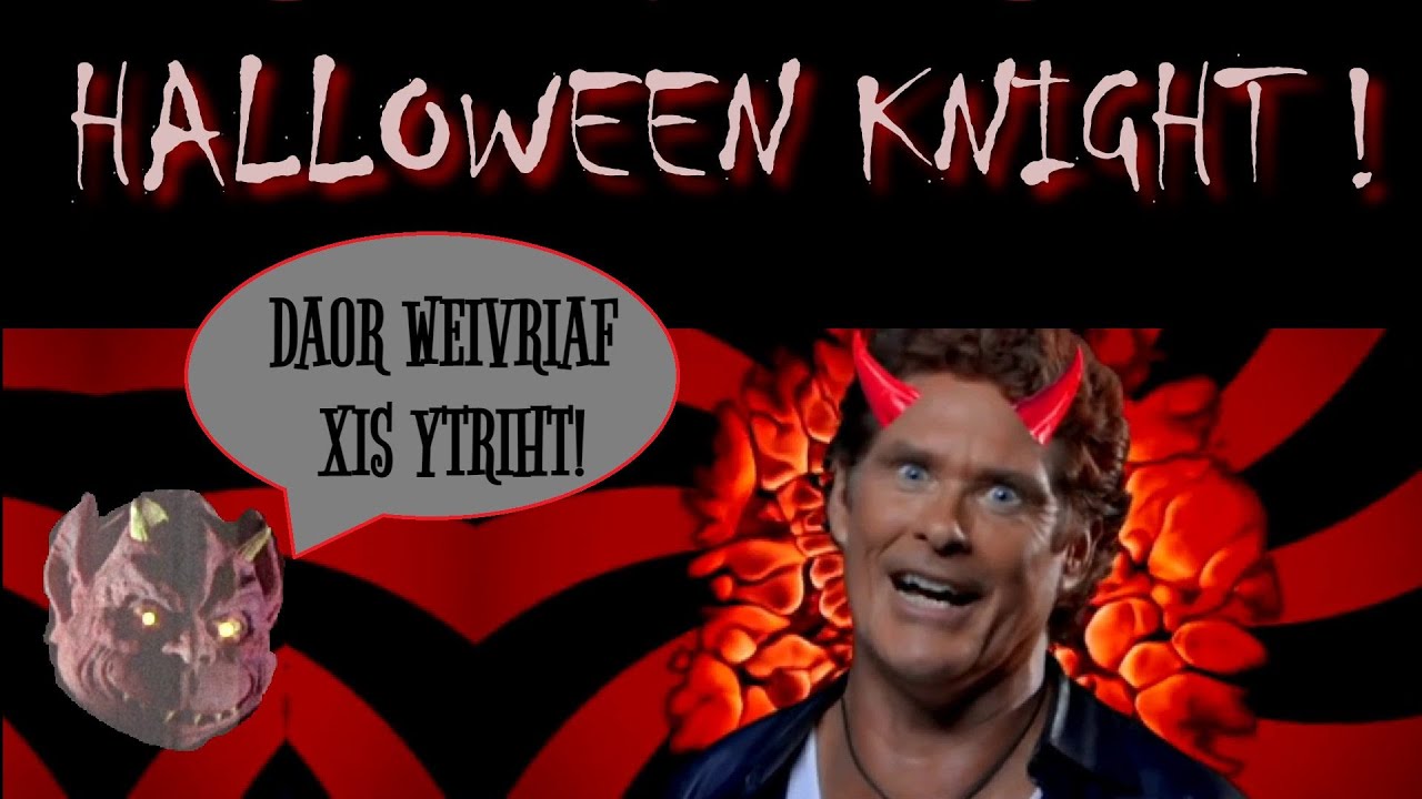 Halloween Knight with Behind the Scenes Photos! KNIGHT RIDER Episode Commentary (E46)