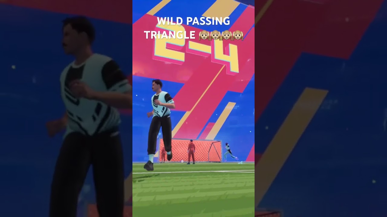 Wild passing triangle 