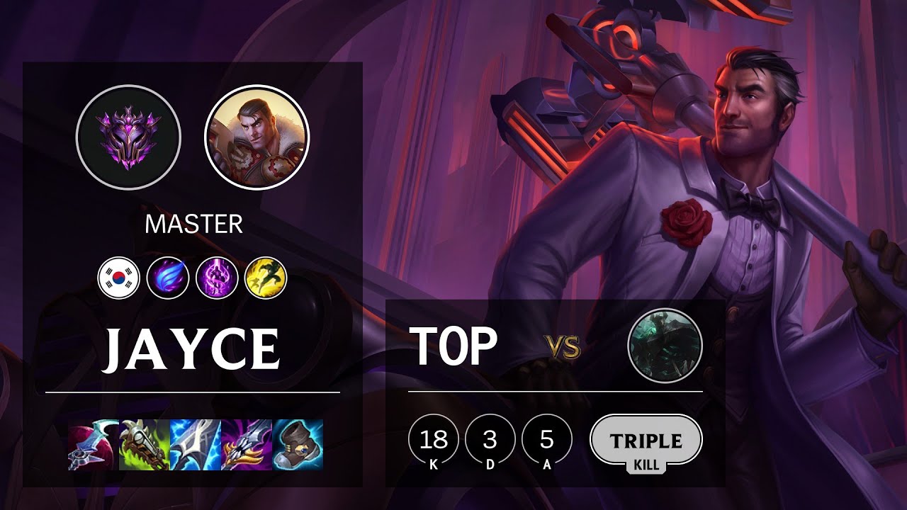 Jayce Top vs Mordekaiser - KR Master Patch 11.15