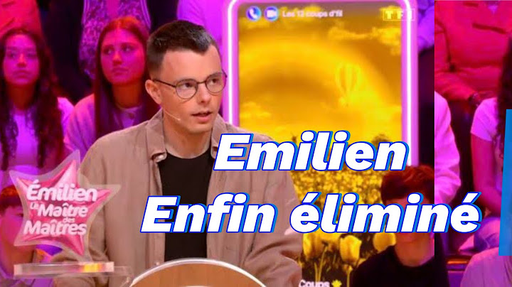 Emilien éliminé enfin de 12 coups de midi , Le champion accumule les mauvaises réponses