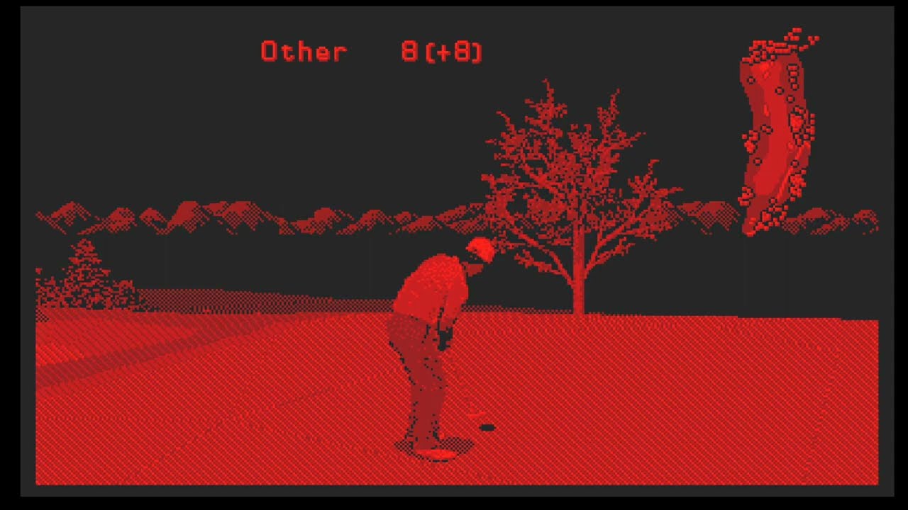 Golf (Virtual Boy) played on the RetroPie