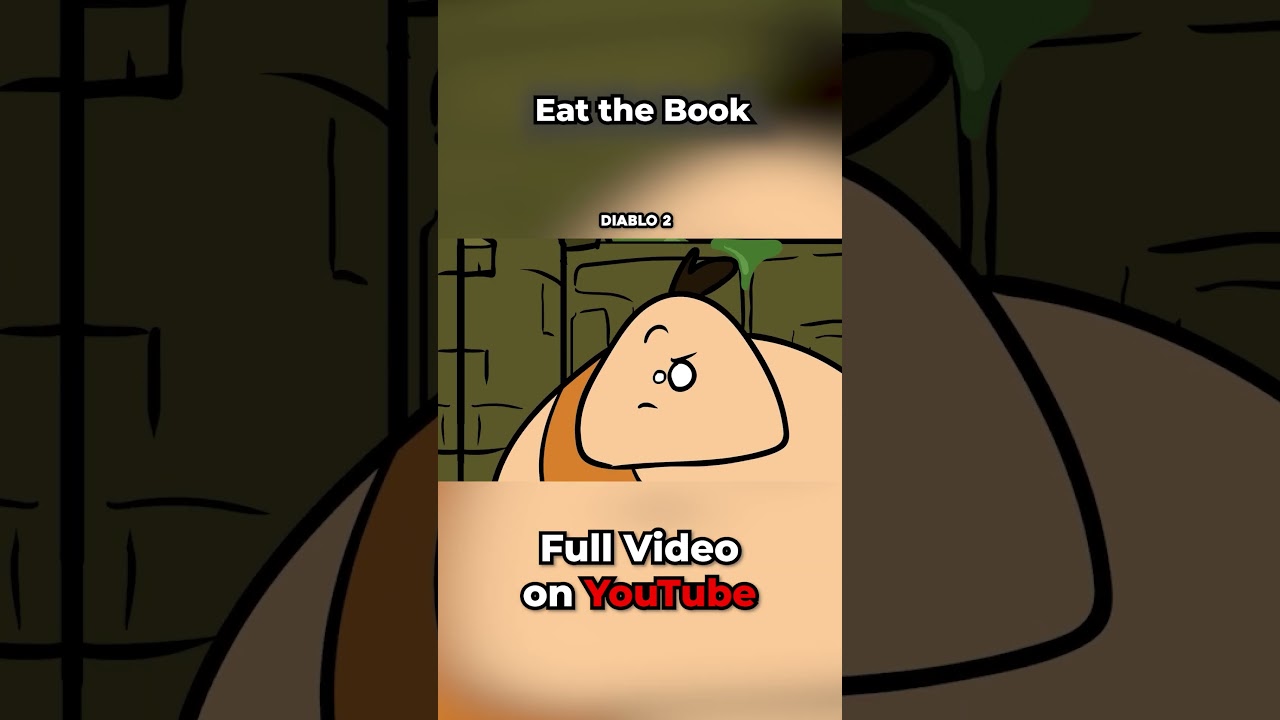 Eating Books makes you stronger #diablo2 #diablo2resurrected
