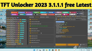 TFT Unlocker -2023 3.1.1.1 Tool / Add apple icloud ,Rest frp , Safe Format etc.