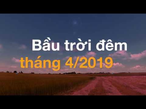 Video VLTV - Bầu trời đêm tháng 4/2019 có gì? - youtube