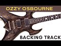 OZZY OSBOURNE style HARD ROCK Guitar Instrumental Jam Track in E minor