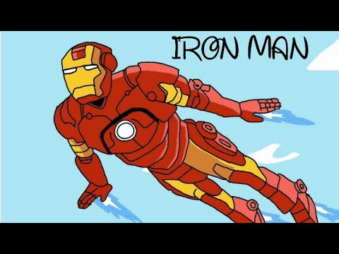 Ironman Animasi  Lucu  Kartun Lucu  YouTube