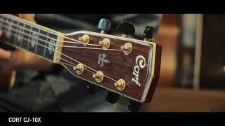 Cort Cj-10X Fingerstyle, Made in Korea Resimi