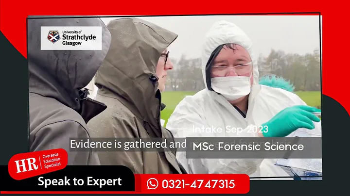 University of Strathclyde ~ MSc Forensic Science