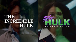 The Incredible Hulk (1978) \& She-Hulk: Attorney At Law - Opening Comparison