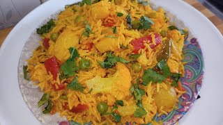 मिक्स वेज तहरी रेसिपी | Veg Tehri Recipe | Easy To Make Masala Rice | One Pot Meal