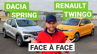 Dacia Spring vs. Renault Twingo ZE : les 4000€ d'écart font-ils la différence ?