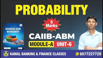 ABM Unit   6 2 Theory of Probability by Govind Sir #3451D    31 May 25 at 7 00 PM