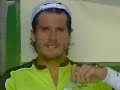 Tommy Haas talking to himself
