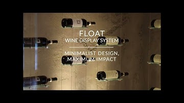 Float Cable and Glass Wine Racking System by Blue Grouse Wine Cellars