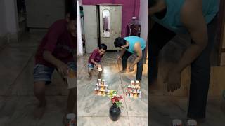 Glass Challenge 😂😂#shorts #kids #challenge #funny #comedy y