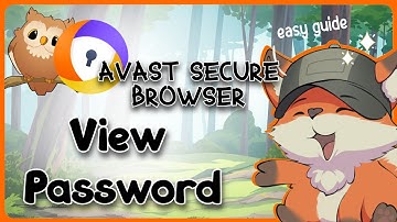 Avast Secure Browser Password | Guide Glimpse