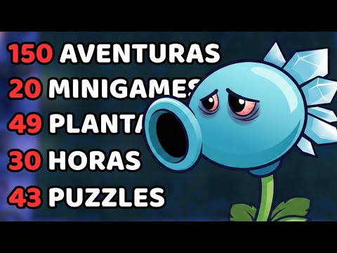 Eu fiz 100% de PLANTS VS ZOMBIES REPLANTED... e foi BRUTAL