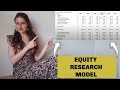 How YOU can create an Equity Research Model like HECK YEAH