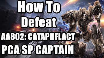Armored Core 6 Boss Fight - AA802: CATAPHFLACT / PCA SP CAPTAIN