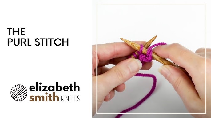 The Knit Stitch (for beginners) 