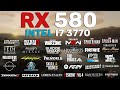 Rx 580  i7 3770 test in 30 in 2024