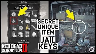 RDR2 - SECRET UNIQUE ITEMS Jail Keys/Harmonica