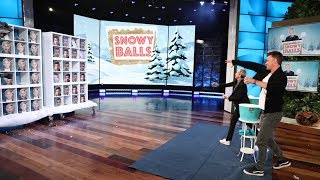 Josh Duhamel And snowy Balls