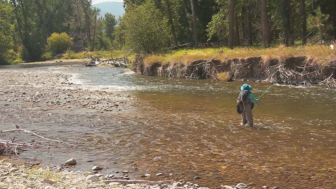 Fishing the Bitterroot River in Montana 