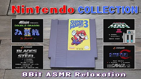 ASMR - NES Video Game Collection Pt 1 - Whispers, Mouth Sounds, Relaxing