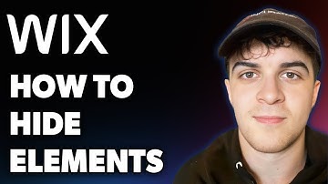 How to Hide Elements on Wix (Full 2025 Guide)
