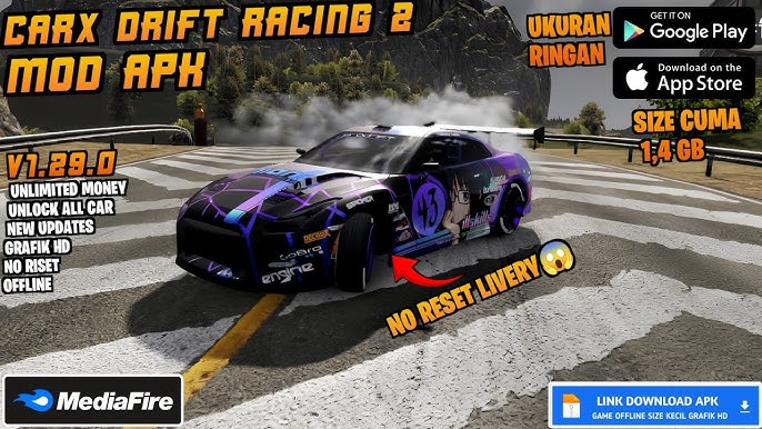 CarX Drift Racing 2 Mod APK (Unlocked/Money) 1.27.0 Download