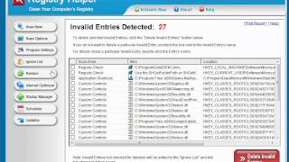 Working with Registry Helper screenshot 1