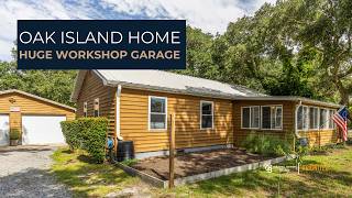 105 NW 7th Street, Oak Island NC | Home for Sale with Workshop Garage