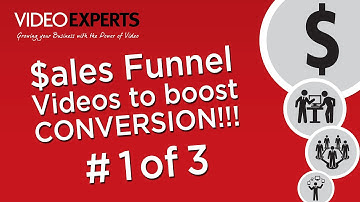 Sales Funnel Videos to BOOST conversion (Part 1 of 3)