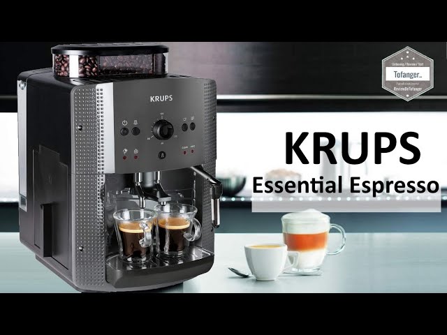 Expresso avec broyeur Krups EA810B70 FULL AUTO COMPACT MANUEL GRIS -  EA810B70