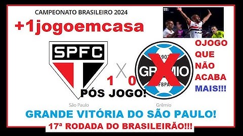 SÃO PAULO 1 X 0 GRÊMIO! GRANDE VITÓRIA DO TRI MUNDIAL EM JOGO QUE NÃO ACABA NUNCAAAAAAAAAAAAAAAAAAA!