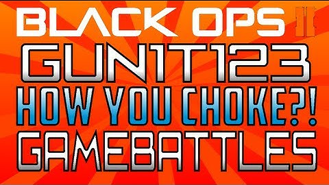 Gamebattles 4v4 SnD Competitive "HOW YOU CHOKE!?" On Black Ops 2
