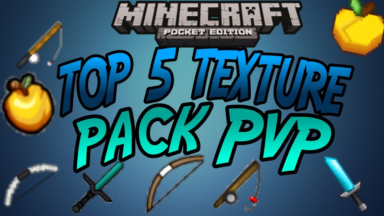 TOP 5 TEXTURE PACK PvP (PAQUETES DE TEXTURA) PARA MINECRAFT PE 1.1.0.8 ...