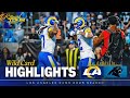 Rams Top Plays In Wild Card Win vs. Panthers: Puka Nacua's Multi-Touchdown Game &amp; More