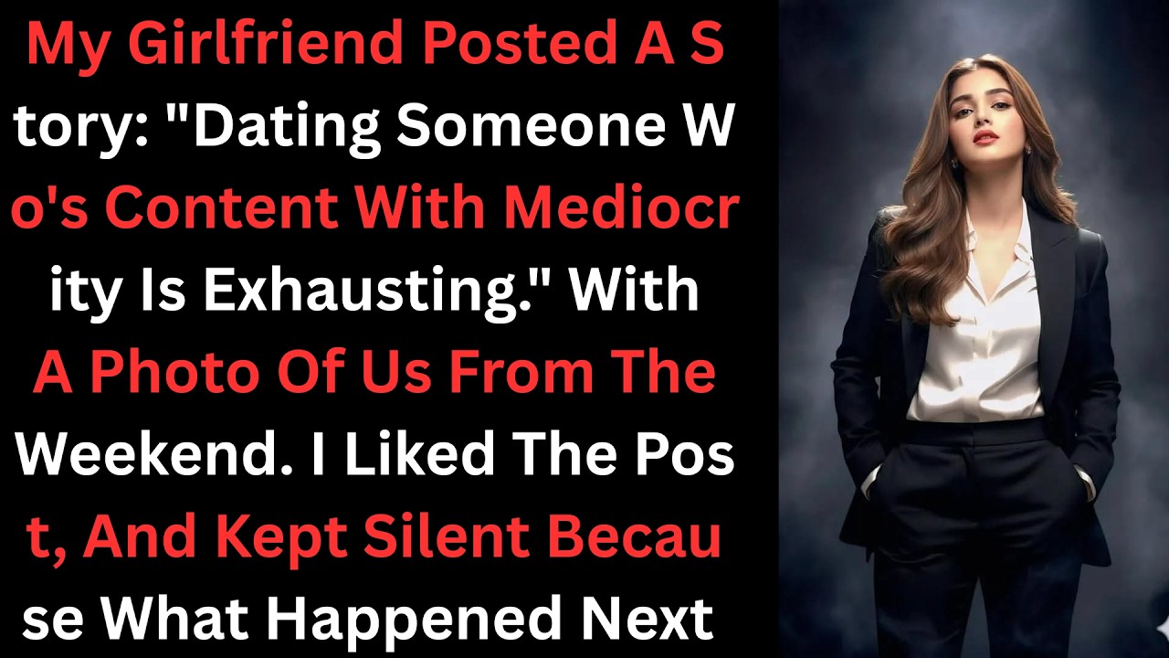 Meine Freundin postete: Mit jemandem zusammen zu sein, der mit Mittelmaß zufrieden ist